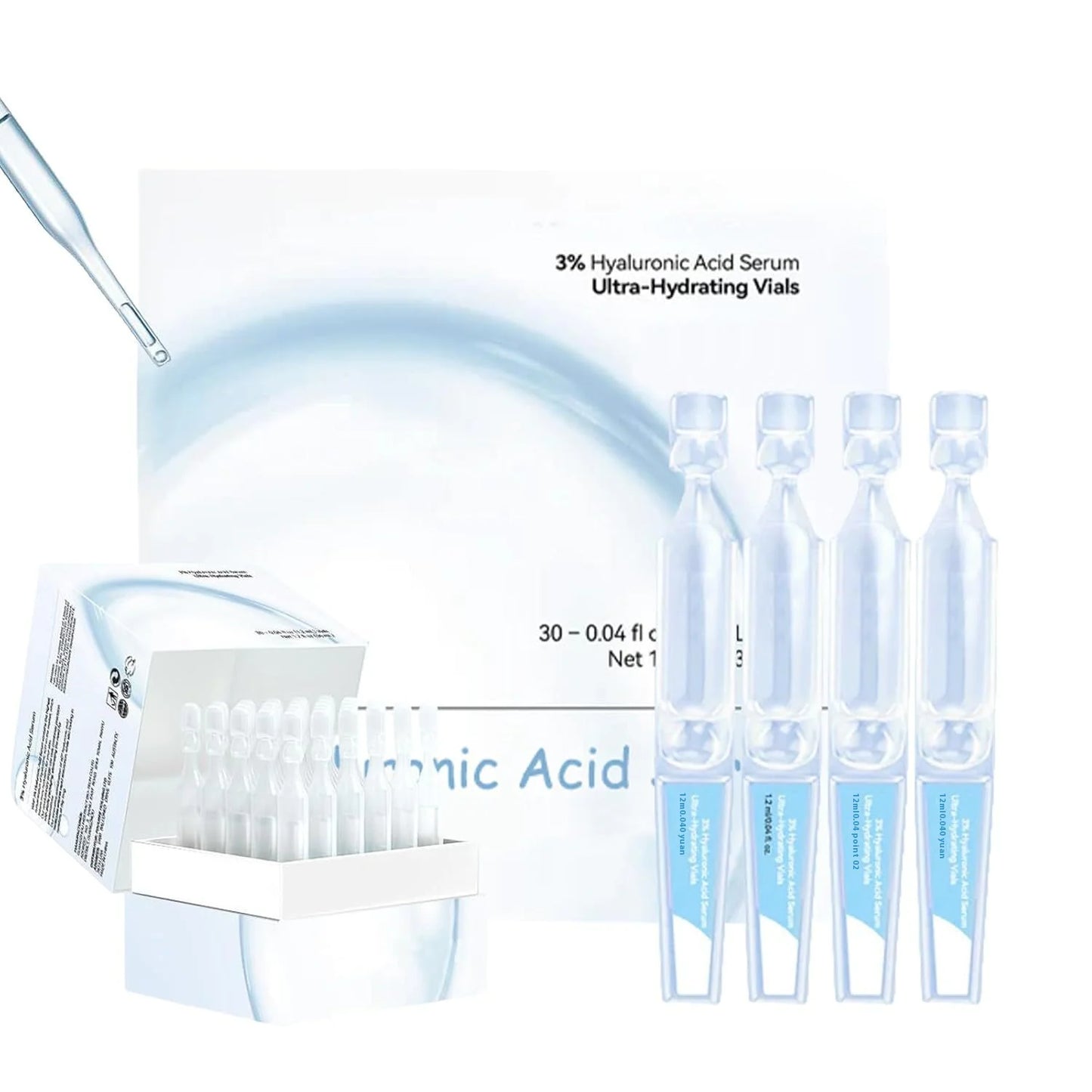 Hyaluronic Acid Serum Vials